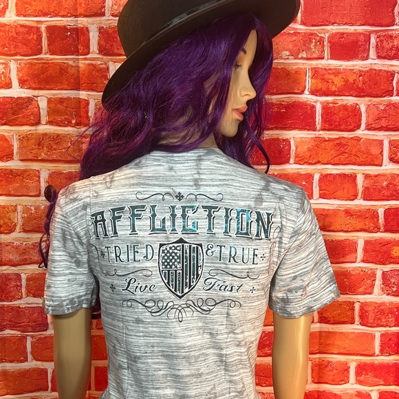 Affliction Women’s T-Shirt - Picture 6 of 12